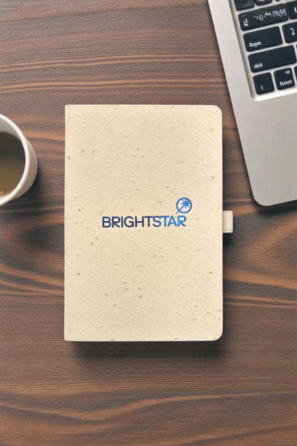 5.5" x 8.5" FSC® Recycled Seed Paper Bound Journal